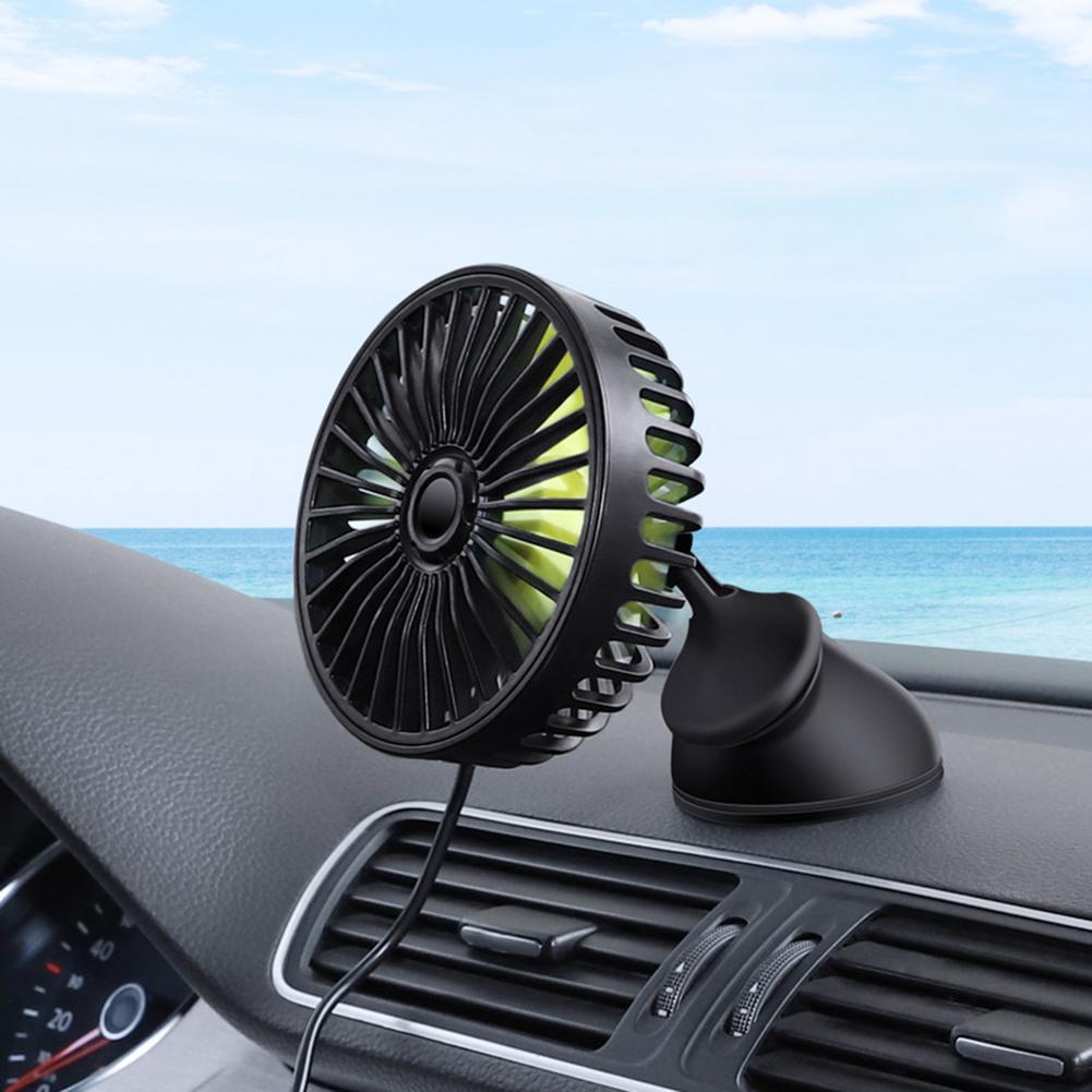 Mini Electric Car Fan – USB Dashboard Cooler for Vehicle Ventilation