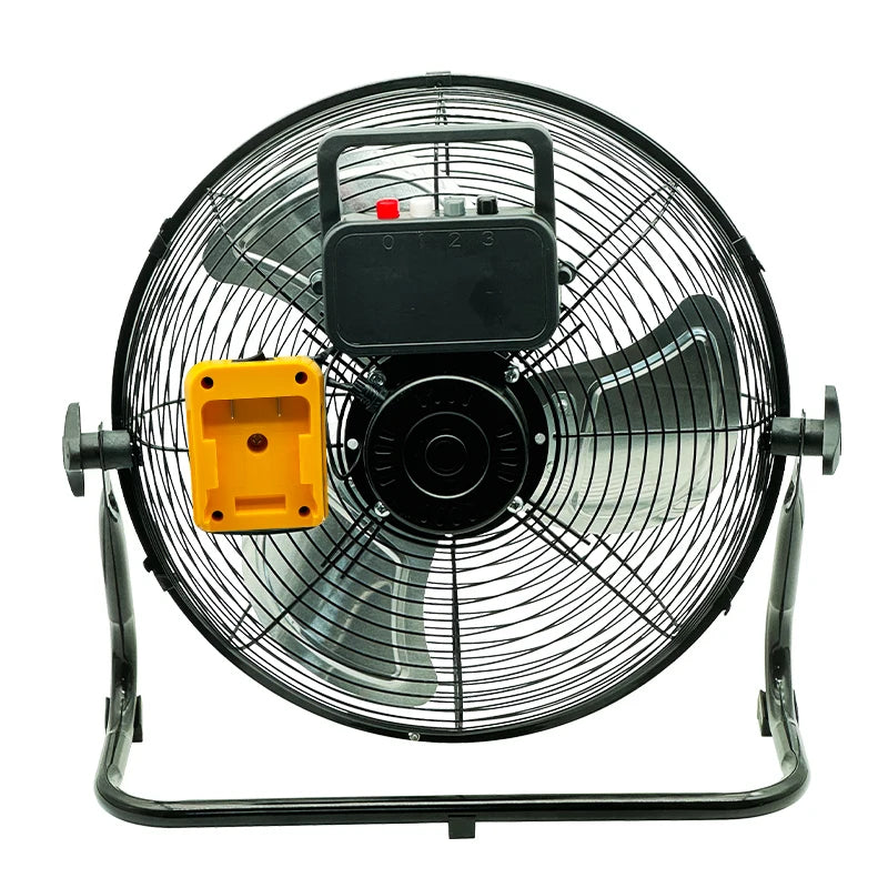 Outdoor Industrial Floor Fan – Brushless, 20V Battery Compatible (DeWalt)